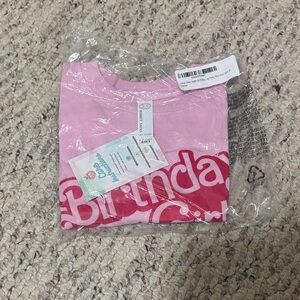 Pink Birthday Graphic T-Shirt